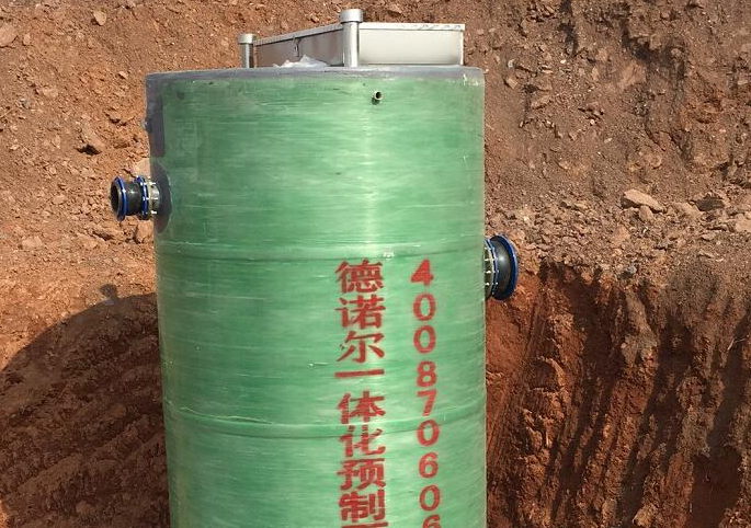 湖南浏阳市政一体化预制泵站项目